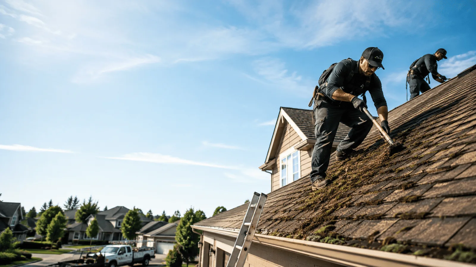 Roof Moss Removal in Howard, PA near me